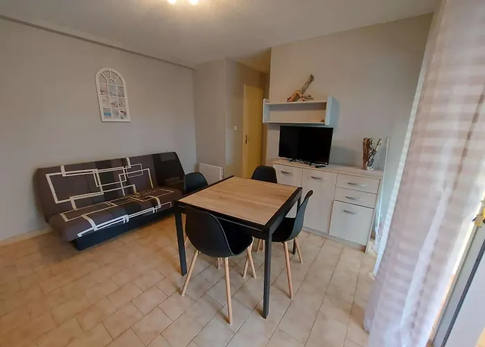 Confortable 2 Pièces Cabine, 6 Pers, Parking à Marseillan-plage - Fr-1-326-839 Appartement