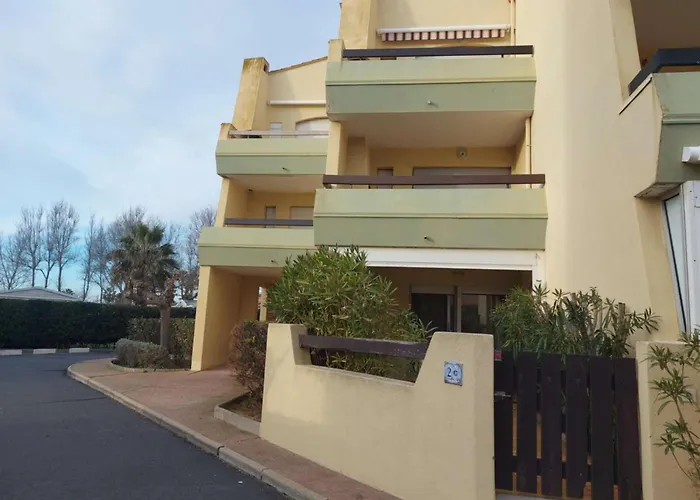 Appartement Confortable 2 Pièces Cabine, 6 Pers, Parking à Marseillan-plage - Fr-1-326-839